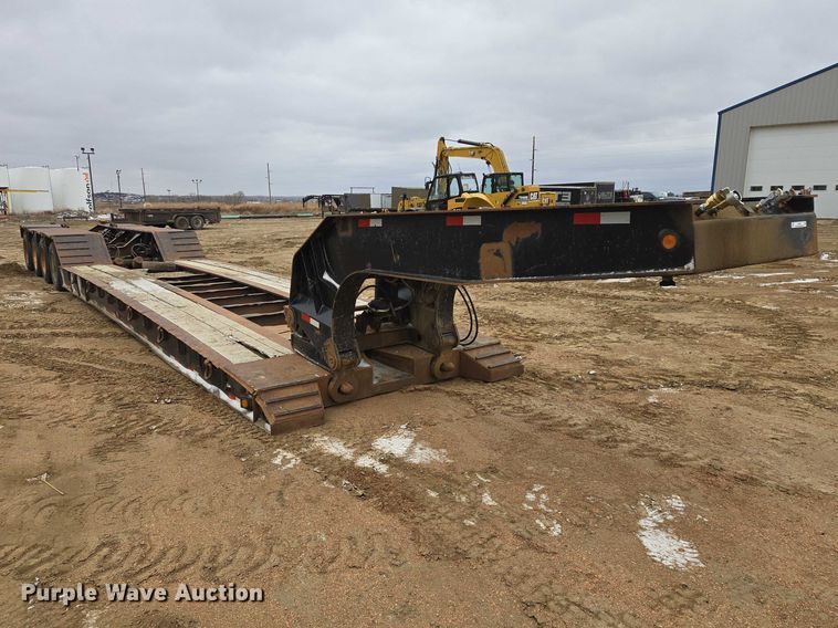 image for item EV5810 2012 Pitts lowboy equipment trailer
