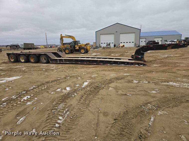 image for item EV5810 2012 Pitts lowboy equipment trailer