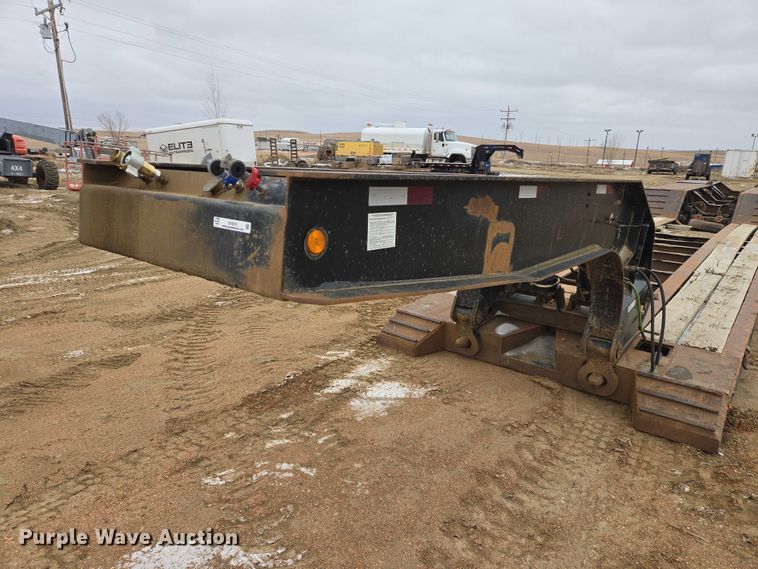 image for item EV5810 2012 Pitts lowboy equipment trailer
