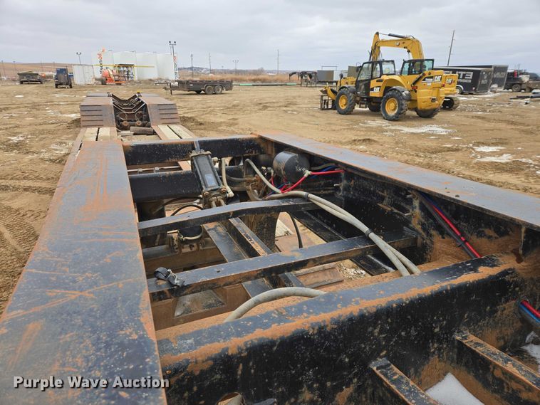 image for item EV5810 2012 Pitts lowboy equipment trailer