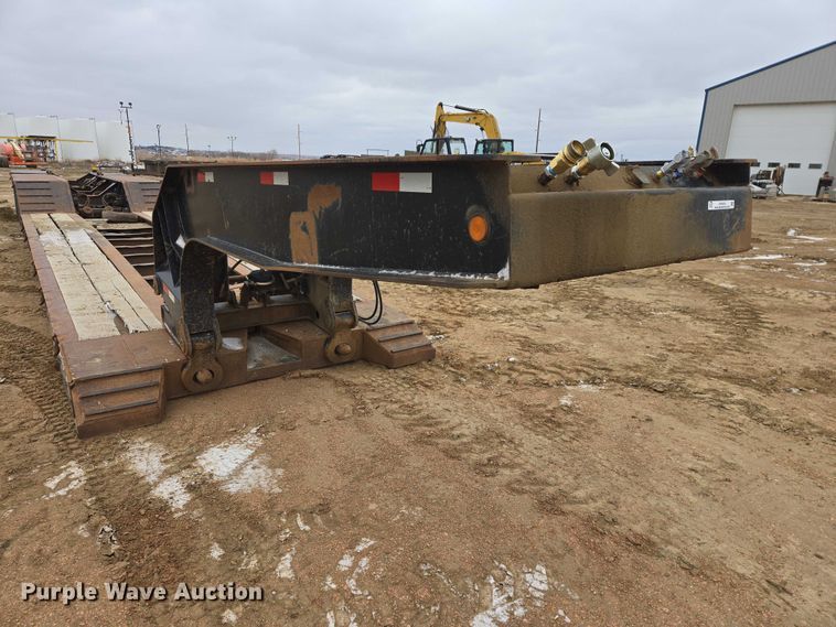 image for item EV5810 2012 Pitts lowboy equipment trailer