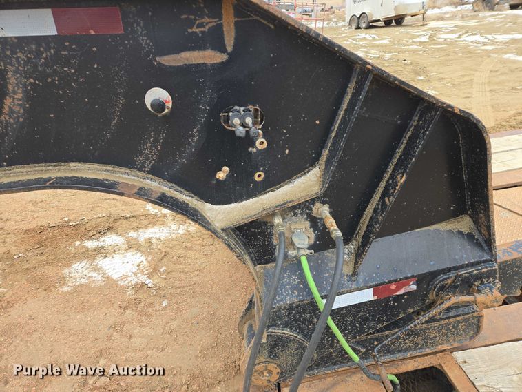 image for item EV5810 2012 Pitts lowboy equipment trailer