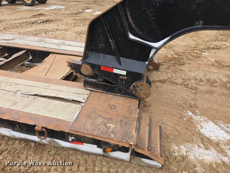 image for item EV5810 2012 Pitts lowboy equipment trailer