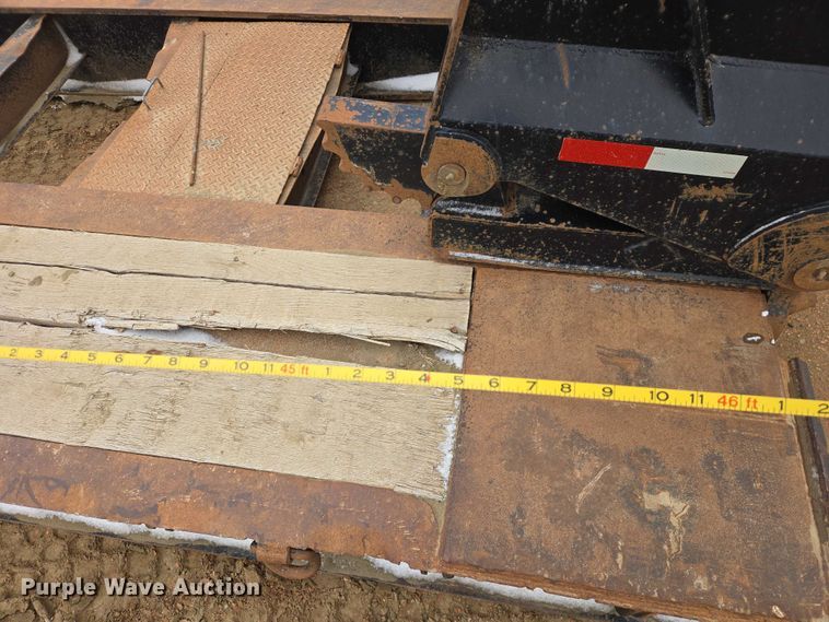 image for item EV5810 2012 Pitts lowboy equipment trailer