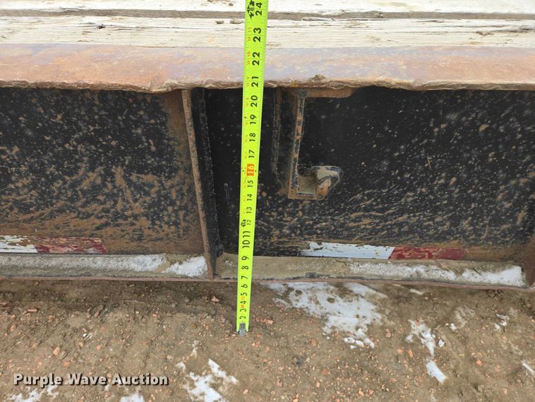 image for item EV5810 2012 Pitts lowboy equipment trailer