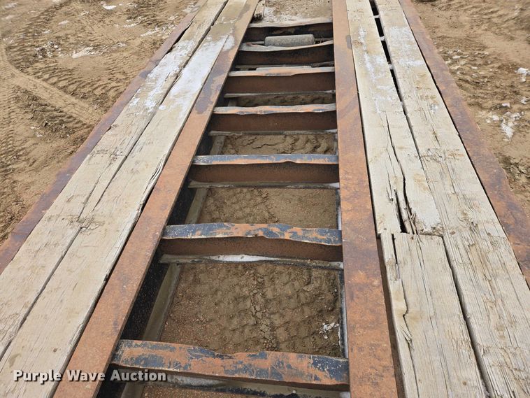 image for item EV5810 2012 Pitts lowboy equipment trailer