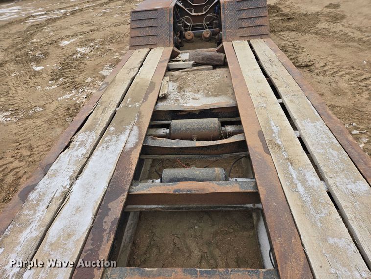 image for item EV5810 2012 Pitts lowboy equipment trailer