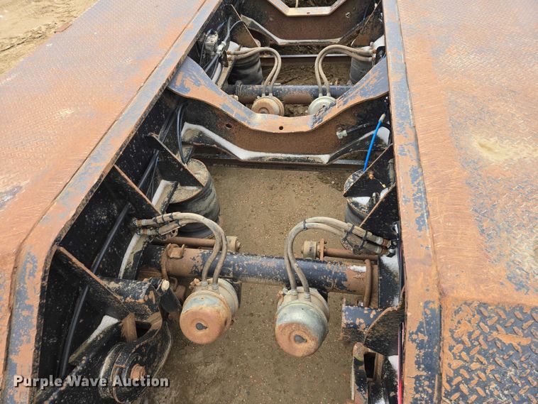 image for item EV5810 2012 Pitts lowboy equipment trailer