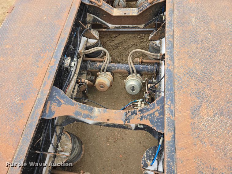image for item EV5810 2012 Pitts lowboy equipment trailer
