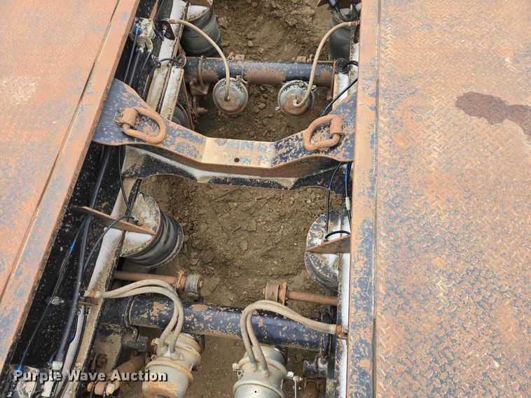 image for item EV5810 2012 Pitts lowboy equipment trailer