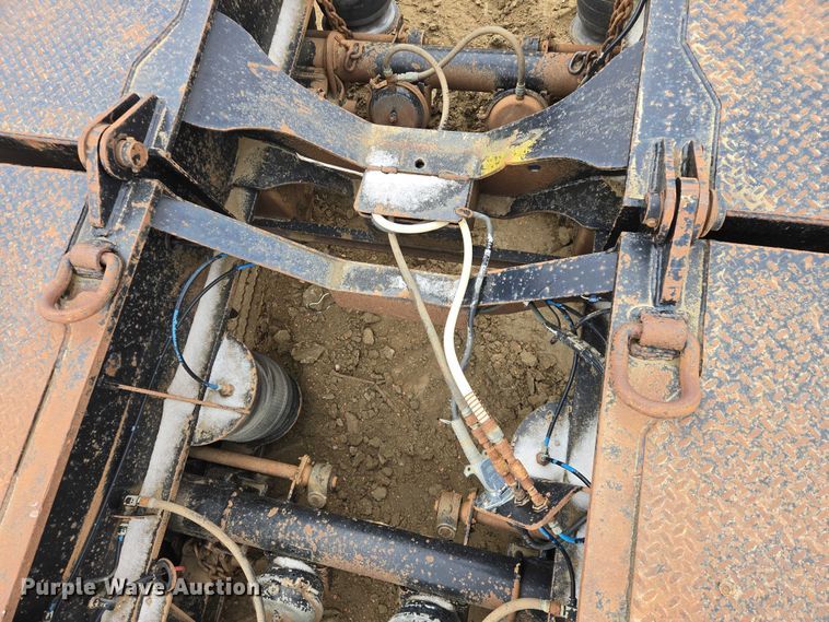 image for item EV5810 2012 Pitts lowboy equipment trailer