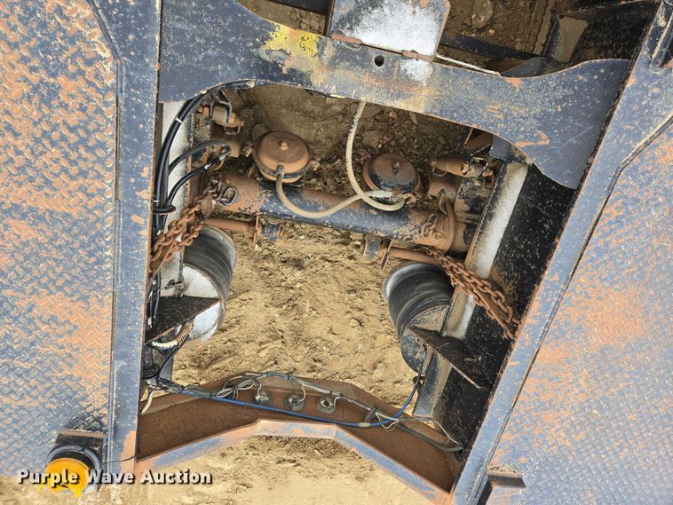 image for item EV5810 2012 Pitts lowboy equipment trailer