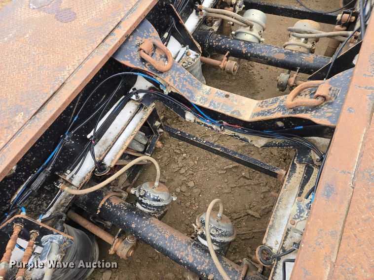 image for item EV5810 2012 Pitts lowboy equipment trailer