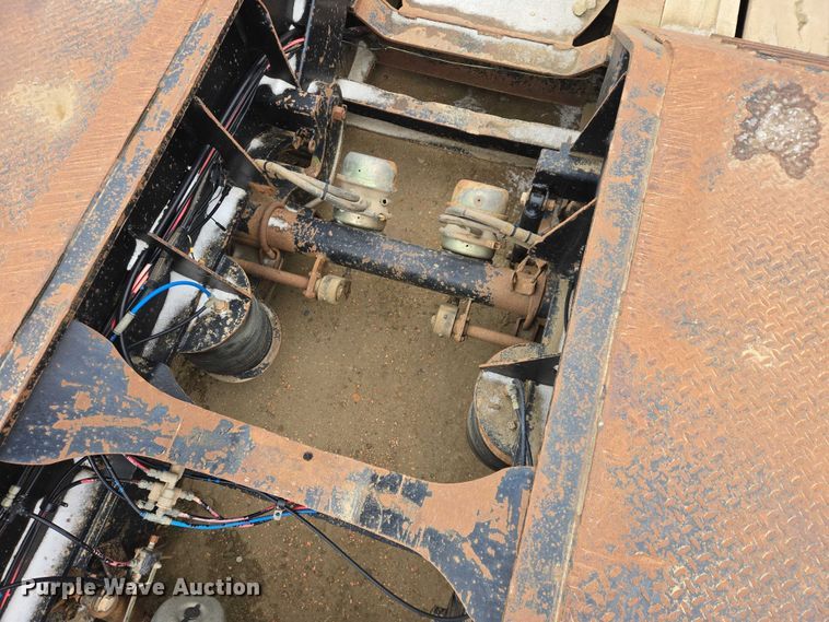 image for item EV5810 2012 Pitts lowboy equipment trailer
