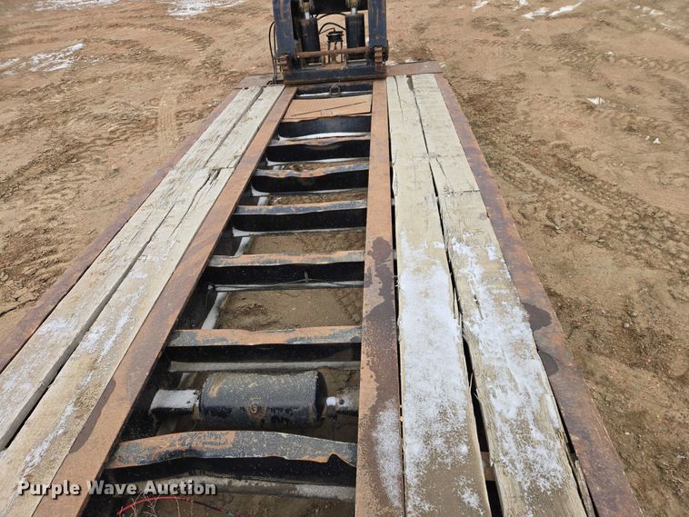 image for item EV5810 2012 Pitts lowboy equipment trailer