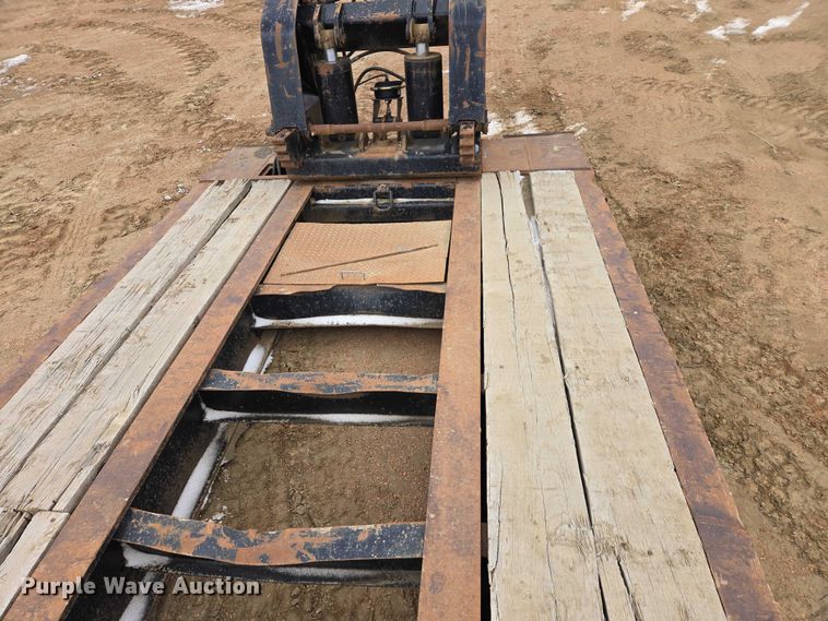 image for item EV5810 2012 Pitts lowboy equipment trailer