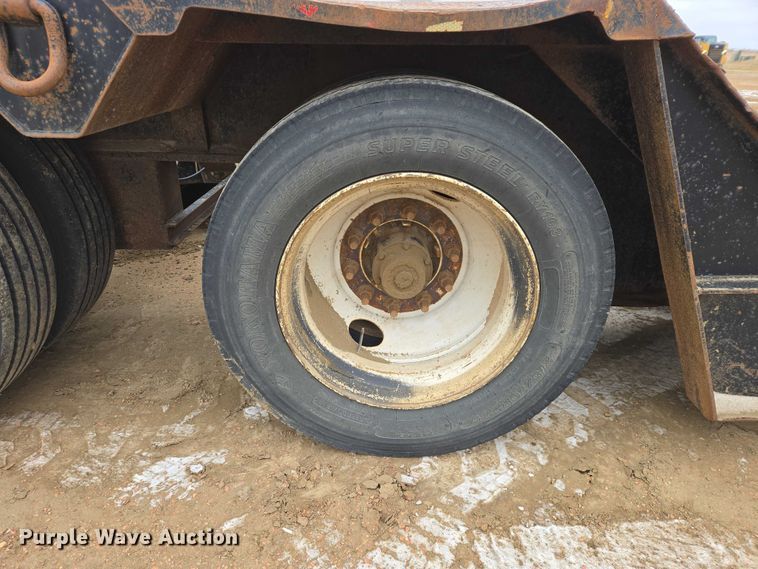 image for item EV5810 2012 Pitts lowboy equipment trailer