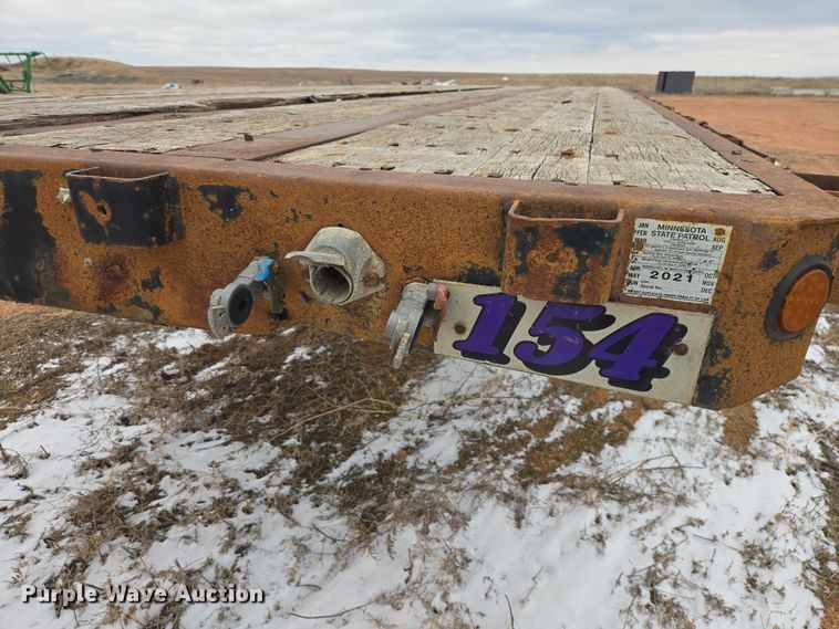 image for item EV5819 1999 Great Dane flatbed trailer