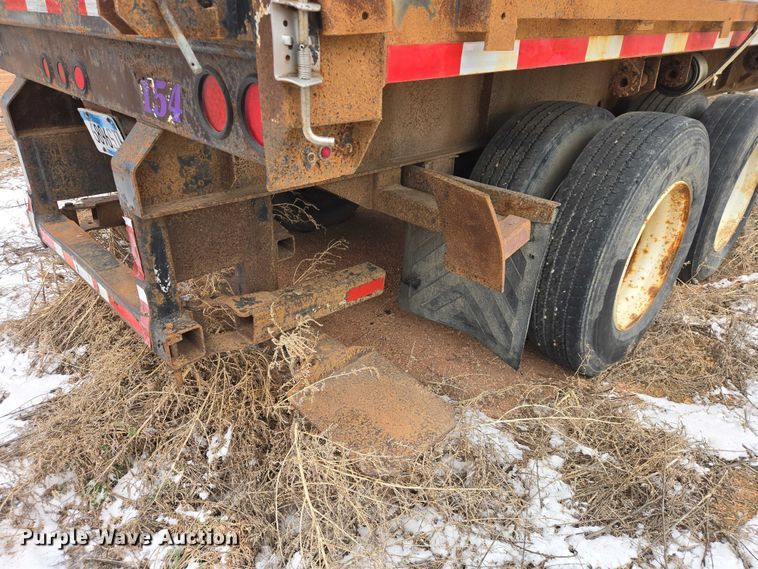 image for item EV5819 1999 Great Dane flatbed trailer
