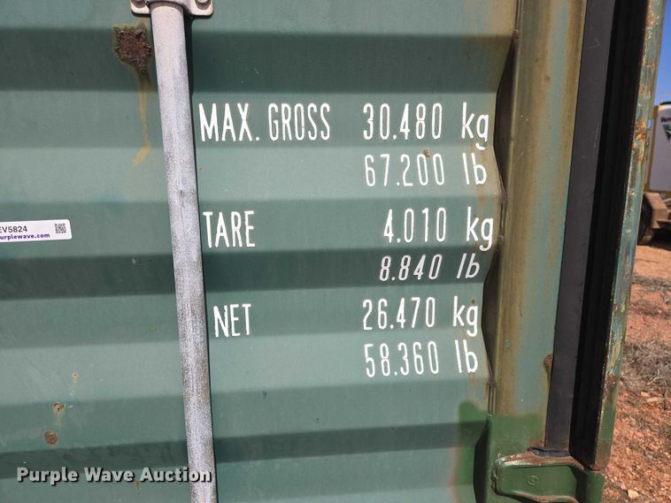 image for item EV5824 Shipping container