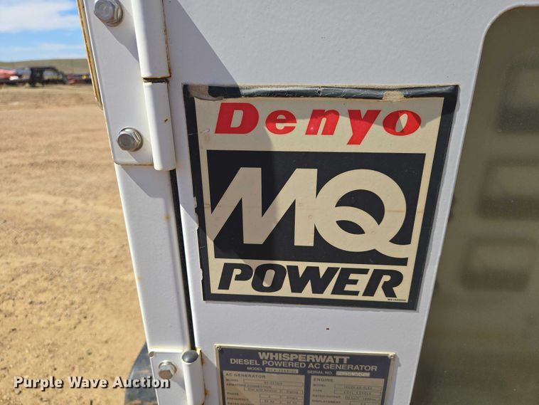 image for item EV5907 2007 MQ Power DCA-25SSIU2 generator