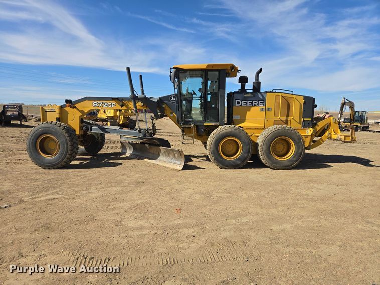 image for item EV5910 2010 John Deere 872GP motor grader