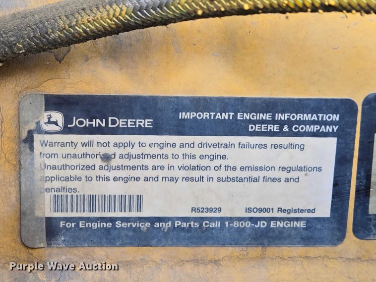 image for item EV5910 2010 John Deere 872GP motor grader