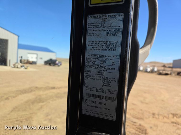 image for item EV5912 2012 Caterpillar 320E L excavator