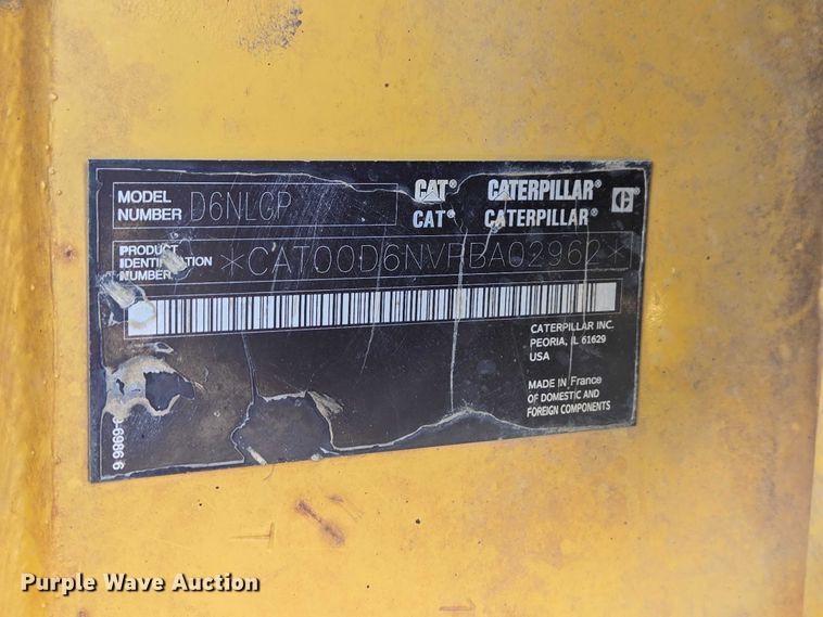 image for item EV5913 2015 Caterpillar D6N LGP dozer