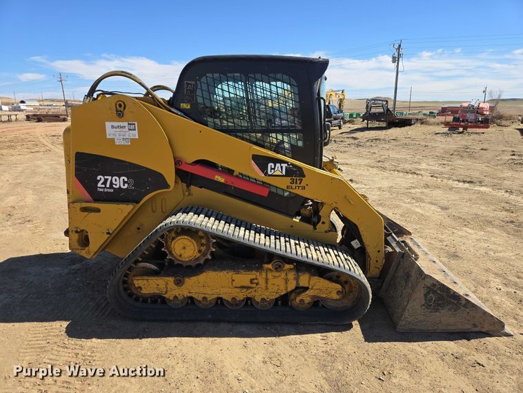 image for item EV5919 2013 Caterpillar 279C2 tracked skid steer loader