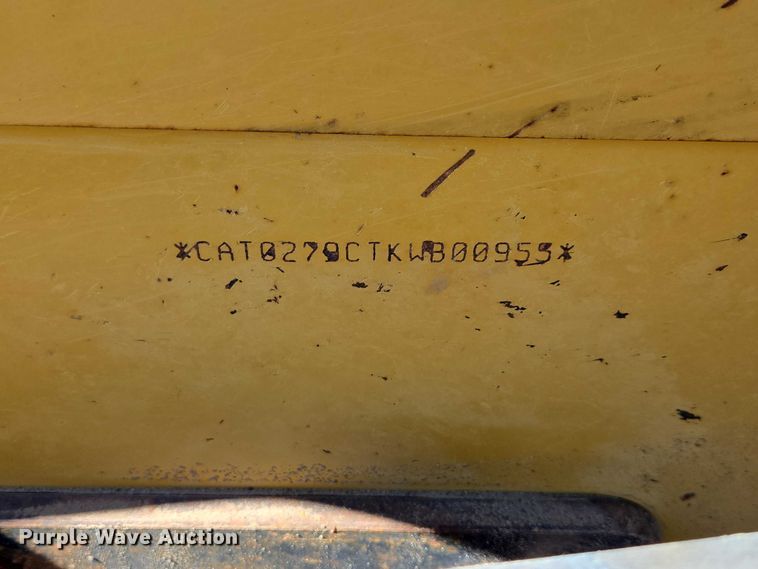 image for item EV5919 2013 Caterpillar 279C2 tracked skid steer loader