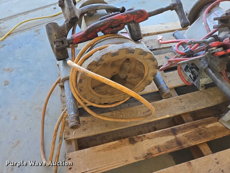 image for item EV5925 Ridgid pipe threader