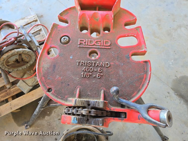 image for item EV5925 Ridgid pipe threader