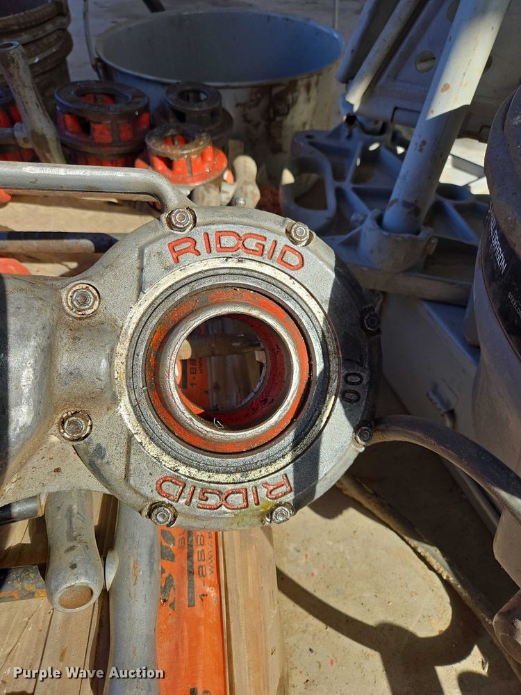 image for item EV5925 Ridgid pipe threader