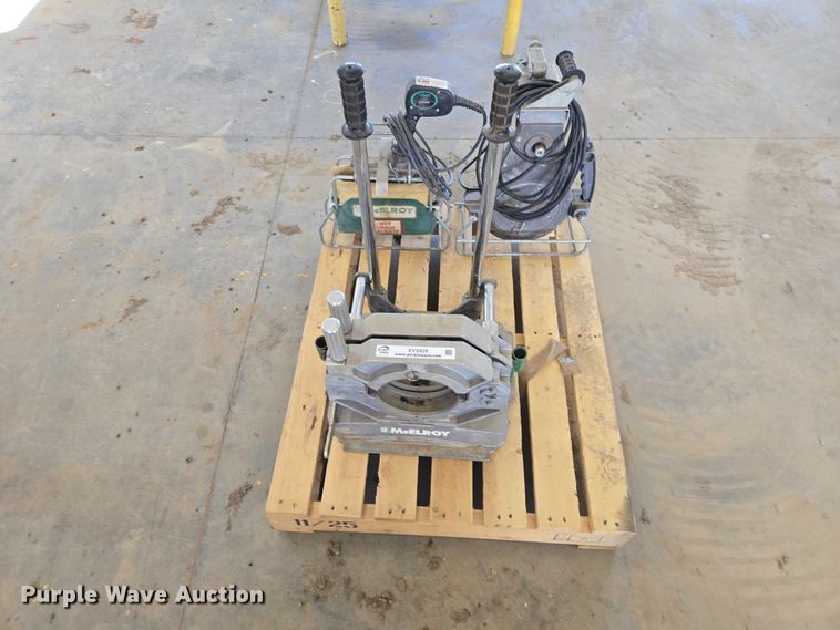 image for item EV5929 McElroy 26 DIPS poly fusion machine