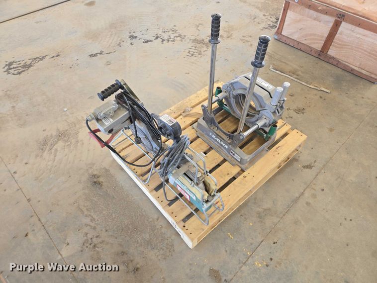 image for item EV5929 McElroy 26 DIPS poly fusion machine