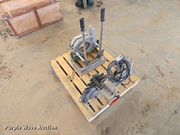 image for item EV5929 McElroy 26 DIPS poly fusion machine