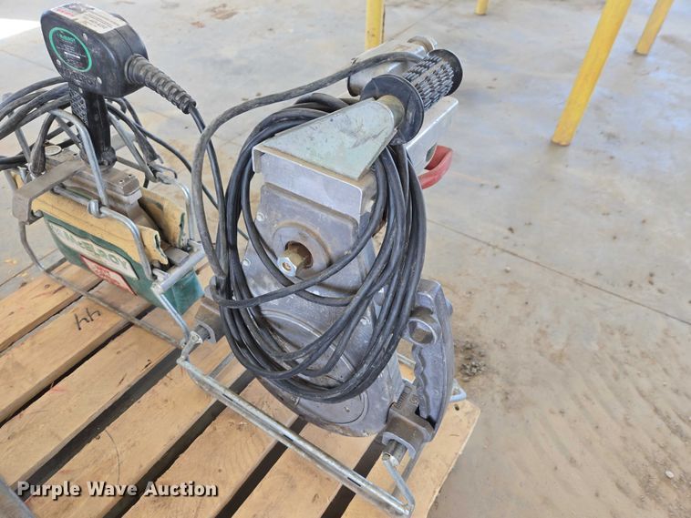 image for item EV5929 McElroy 26 DIPS poly fusion machine