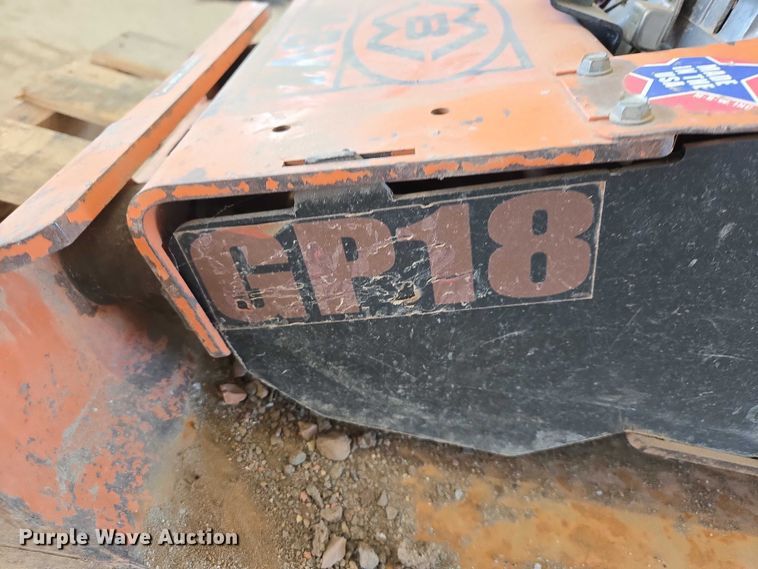 image for item EV5931 MBW GP18 plate compactor