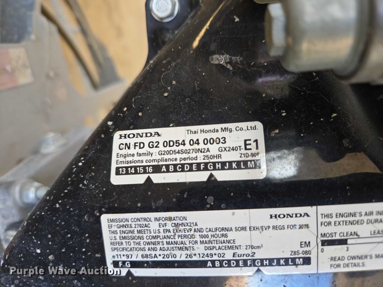 image for item EV5933 Wacker Neuson CT48 power trowel