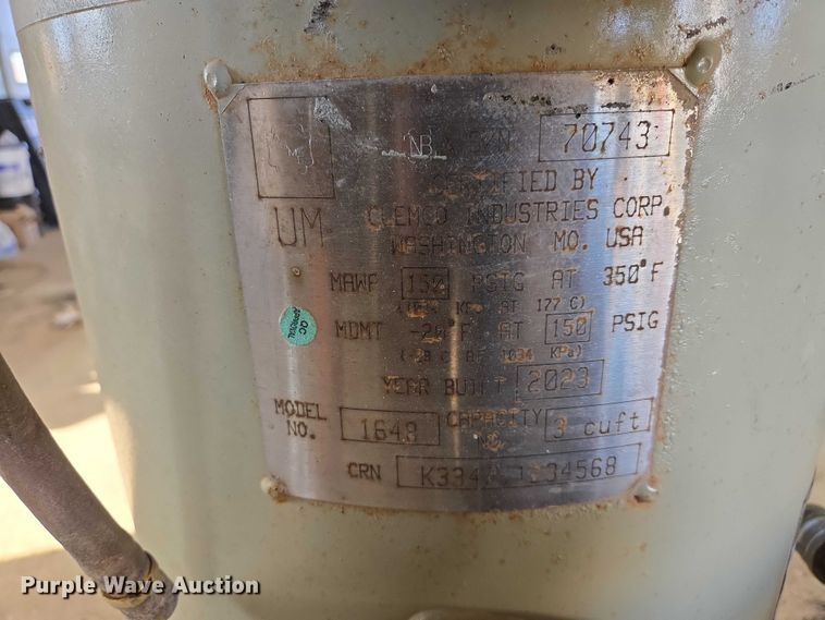 image for item EV5934 2023 Clemco 1648 sand blaster