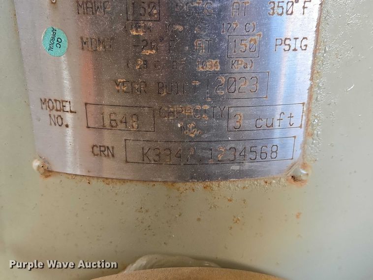 image for item EV5934 2023 Clemco 1648 sand blaster