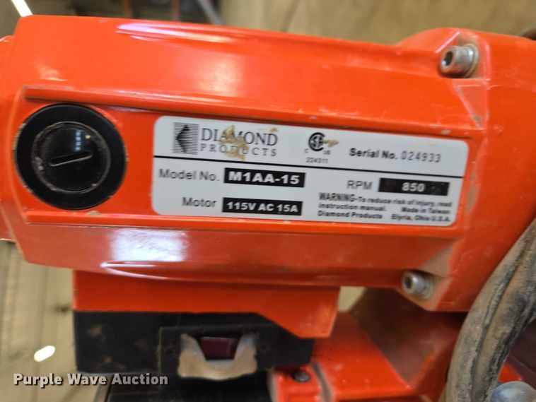 image for item EV5935 Diamond Products M1AA-15 core drill