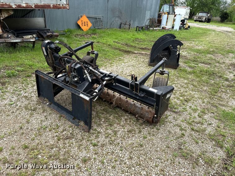 image for item EV7712 Harley  MX7  skid steer power rake