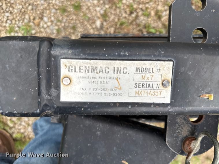 image for item EV7712 Harley  MX7  skid steer power rake