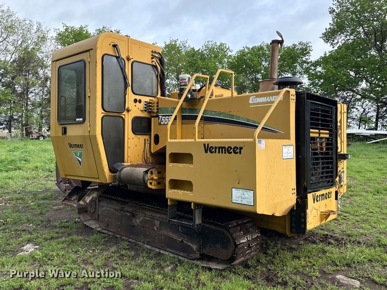 image for item EV7713 2007 Vermeer T555 commander 3 trencher
