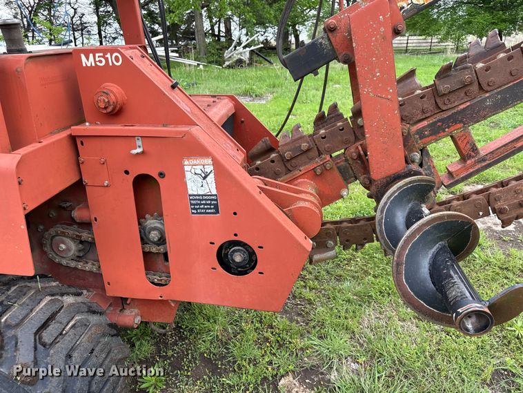 image for item EV7716 1996 Ditch Witch 5110 trencher