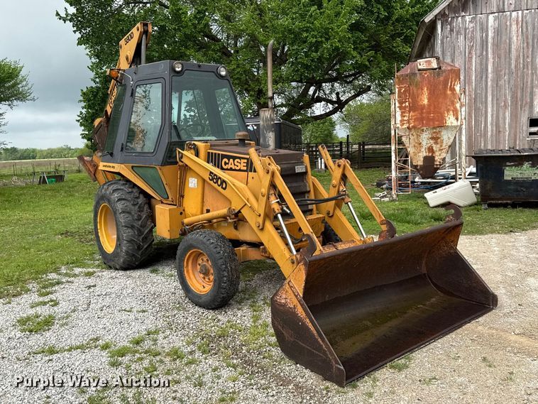 image for item EV7718 Case 580D backhoe