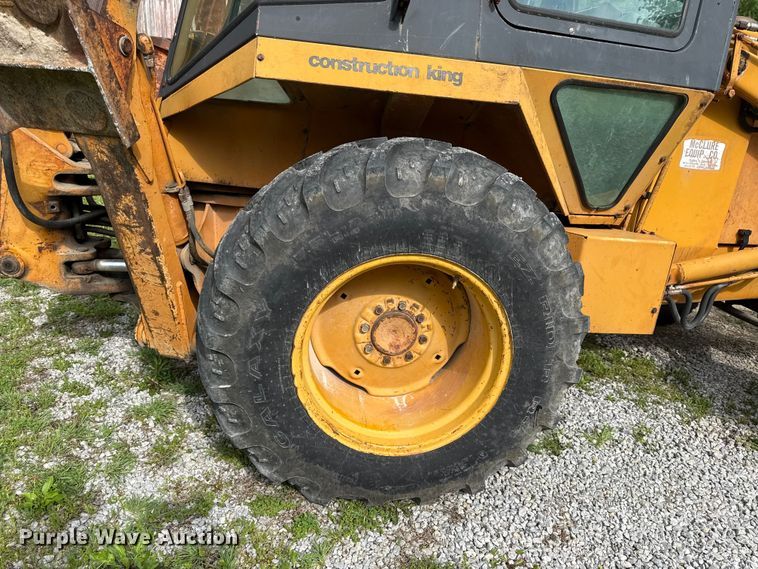 image for item EV7718 Case 580D backhoe