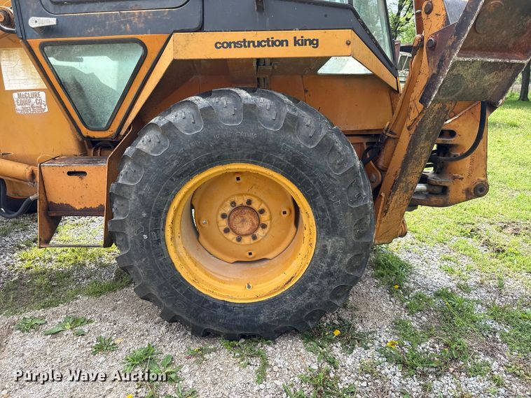 image for item EV7718 Case 580D backhoe